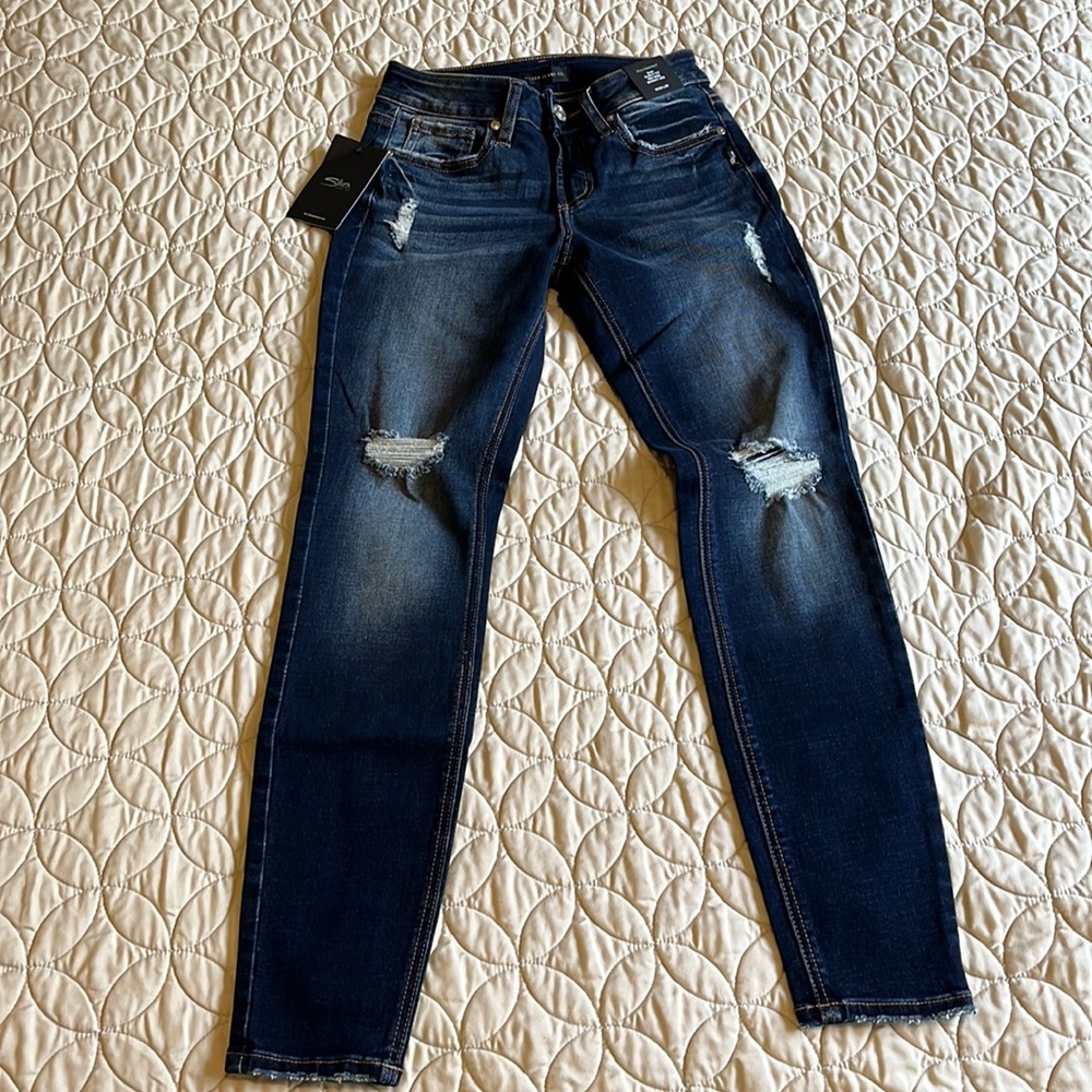 Silver jeans